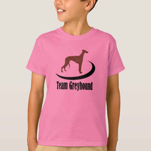 T-shirt Lévrier d'équipe (Devant)