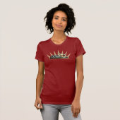 T-shirt Lévrier en parc (Devant entier)