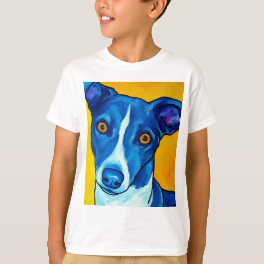 T-shirt Lévrier italien (Devant)