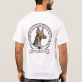 T-shirt Lévrier Pharaon Credo (Dos)