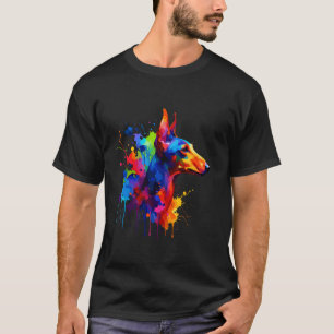 T-shirt Lévrier Pharaon Splash Art