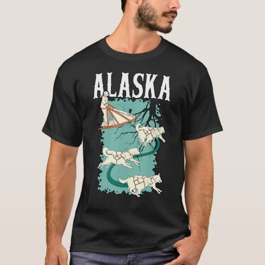 T-shirt Levure de chien de l'Alaska Musculation (Devant)
