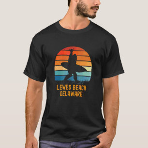 T-shirt Lewes Beach Delaware Sasquatch Souvenir