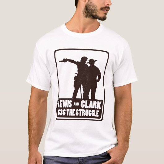 T-shirt Lewis et Clark (Devant)