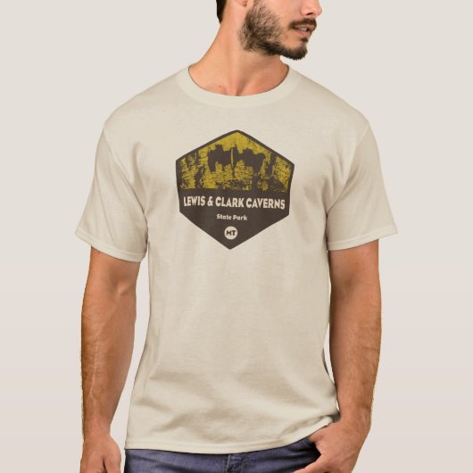 T-shirt Lewis et Clark Caverns State Park Montana (Devant)