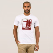 T-shirt Lewis et Clark, signe de guide du trafic, (Devant entier)