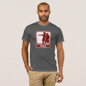 T-shirt Lewis et Clark, signe de guide du trafic, (Devant entier)