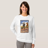 T-shirt Lewis et Clark - Walla Walla, Washington (Devant entier)