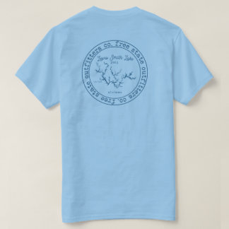 T-shirt Lewis Smith Lake Carte à double face Tee