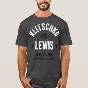 T-shirt Lewis vs Klitschko