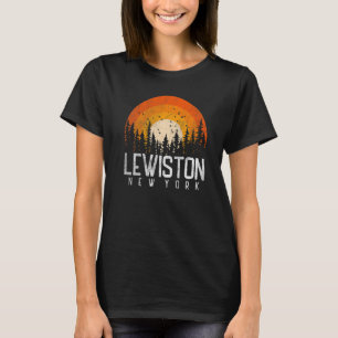 T-shirt Lewiston New York NY Retro Vintage les années 70 8