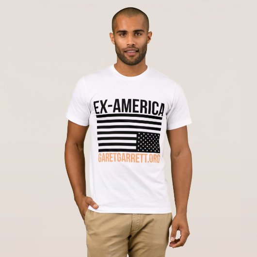 T-shirt L'Ex-Amérique a inversé 2 (Devant entier)
