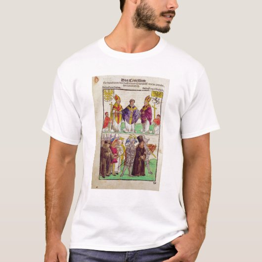 T-shirt L'exécution de Jan Hus (Devant)