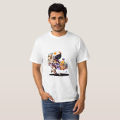 T-shirt L'expédition des astronautes (Devant entier)