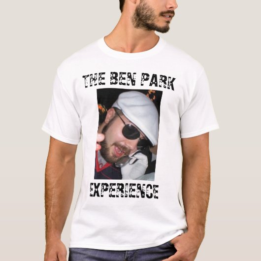 T-shirt L'expérience de parc de Ben (Devant)