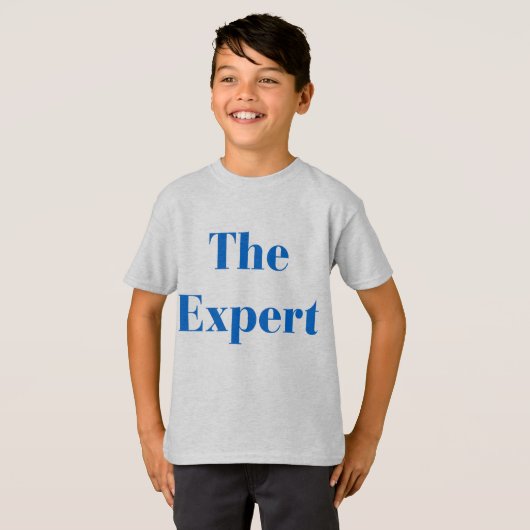 T-shirt "L'expert" - Trump (Devant entier)