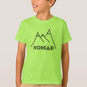 T-shirt L'explorateur de nomade badine la pièce en t