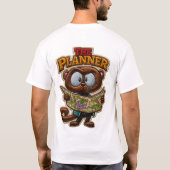 T-shirt L'Explorateur de Style de Patch Brodé du Planifica (Dos)