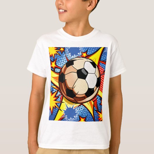 T-shirt L'explosion du football (Devant)