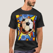 T-shirt L'explosion du football (Devant)