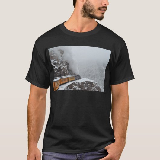 T-shirt L'express polaire arrondit la courbure (Devant)