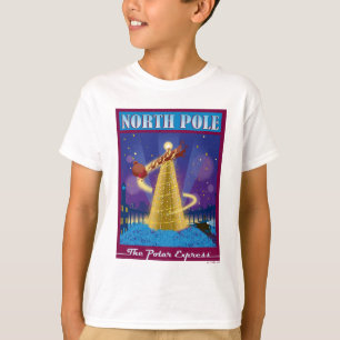 T-shirt L'Express polaire Art Vintage voyage du pôle No