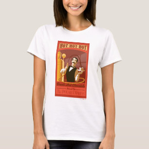 T-shirt L'Express polaire Chocolat chaud Vintage Art