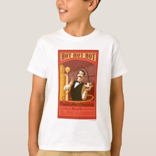 T-shirt L'Express polaire Chocolat chaud Vintage Art