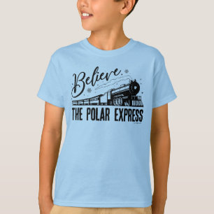 T-shirt L'Express polaire - Croyez   Graphique Vintage