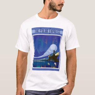 T-shirt L'Express polaire   Northern Lights Vintage voyage