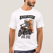 T-shirt L'Expression Peut Être Libre Les Mensonges Ne Sont (Devant)