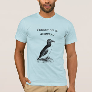 T-shirt L'extinction est Aukward