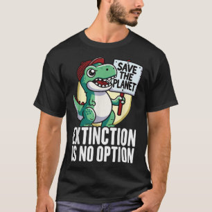 T-shirt L'extinction n'est pas une option Pro environnemen