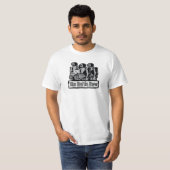 T-shirt L'extrémité est ici (Devant entier)