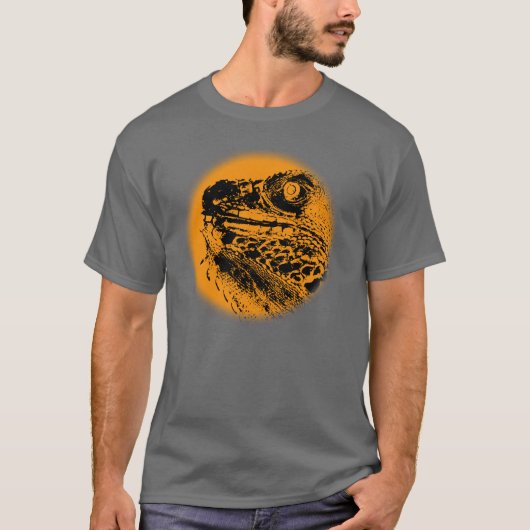 T-shirt lézard (Devant)