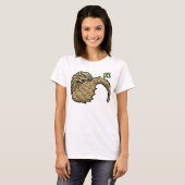T-shirt Lézard ceint par tatou (Devant entier)