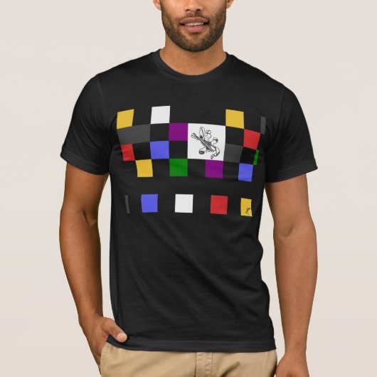 T-shirt lezard colors (Devant)
