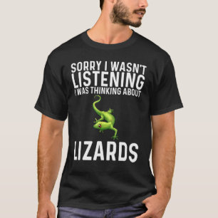T-shirt Lézard Cool Pour Hommes Femmes Gecko Vert Reptile
