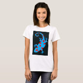 T-shirt Lézard de calypso (Devant entier)