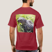T-shirt Lézard de langue bleue, (Dos)