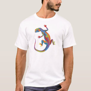 T-shirt Lézard peint