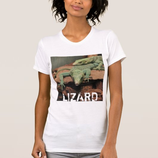 T-shirt Lézards verts (Devant)