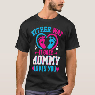T-shirt L'Faire-part entre les sexes d'une façon ou d'une