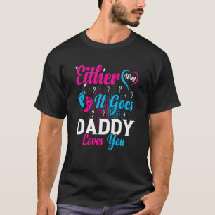 T-shirt L'Faire-part entre les sexes d'une façon ou d'une