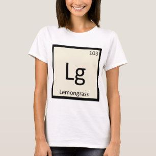 T-shirt Lg - Chimie du Citronnelle Symbole du tableau péri