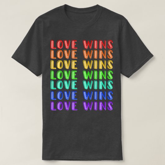 T-shirt LGBT Ally  (Design devant)