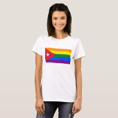 T-shirt LGBT Cuba (Devant entier)