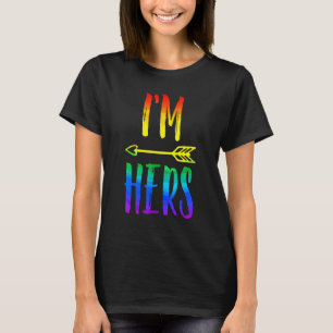 T-shirt Lgbt Fierté Im Ses Chaussures Mine Lesbienne Coupl