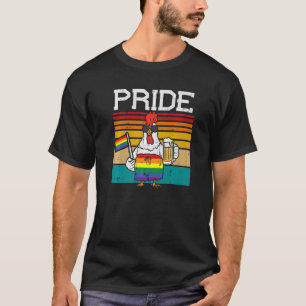 T-shirt Lgbt Fierté Mouvement social Femmes Hommes Poulet