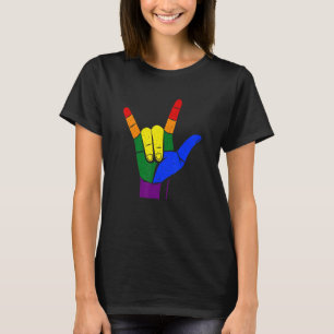 T-shirt Lgbt Fierté Mouvement social Femmes Hommes Signe À